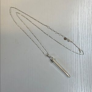 Stella & Dot Silver Rebel Necklace